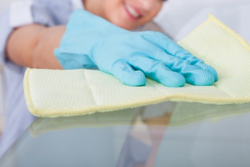 Local domestic cleaning in a Putney apartment with careful attention to detail