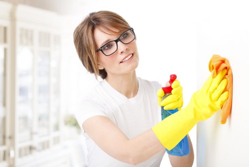 Professional oven cleaning in a Putney home kitchen
