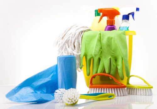 Household contents sorted for removal in a Putney home clearance