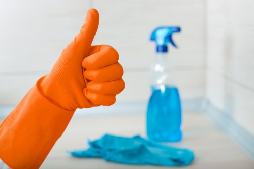 Regular house cleaning service for a family home in Putney