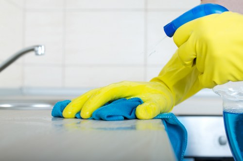 Thorough cleaning of a Putney flat with access considerations