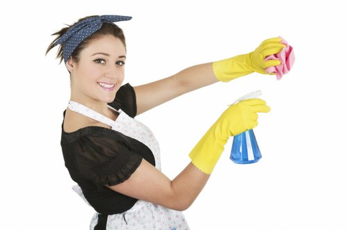 Deep cleaning of a fabric sofa in Putney